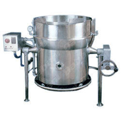 Marmita a Gas Fija, Sin Tapa - 250 lts.