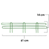 Protector Lateral Para Anaquel 61cm, 1pz